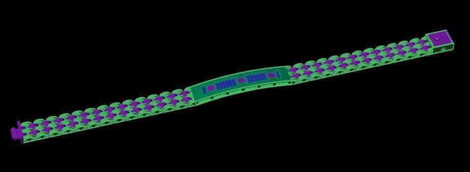 Bracelet 3D print model_2