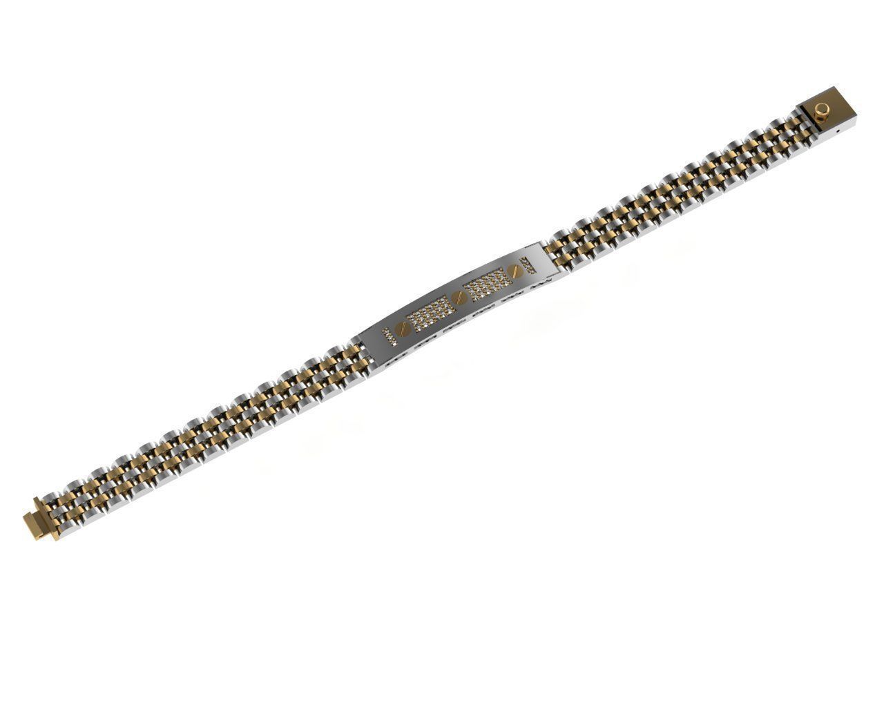 Bracelet 3D print model_1