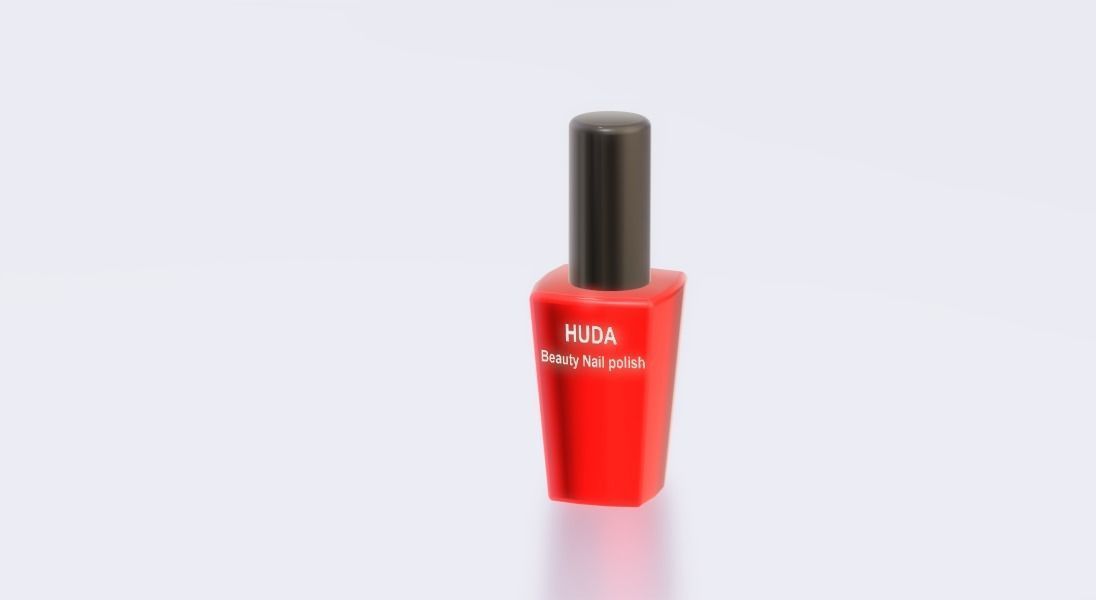 Nail polish 3D model_1