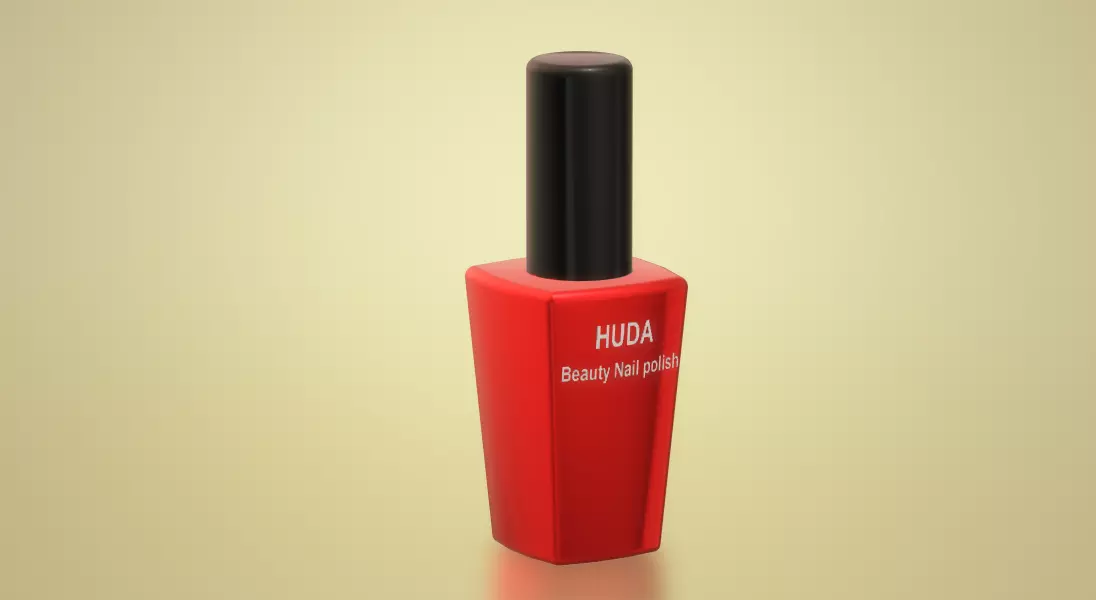 Nail polish 3D model_0