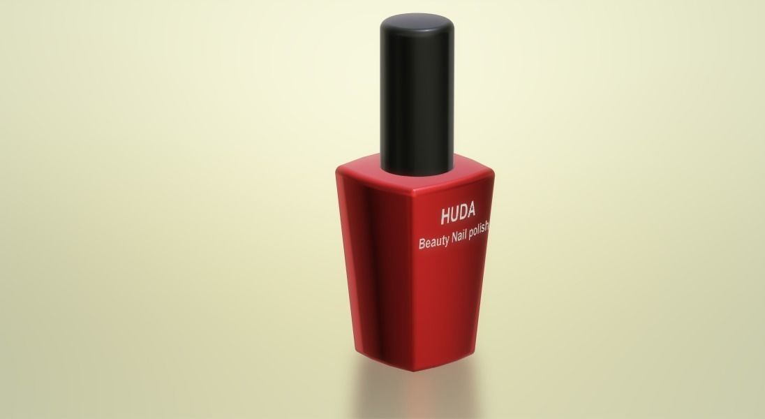 Nail polish 3D model_2
