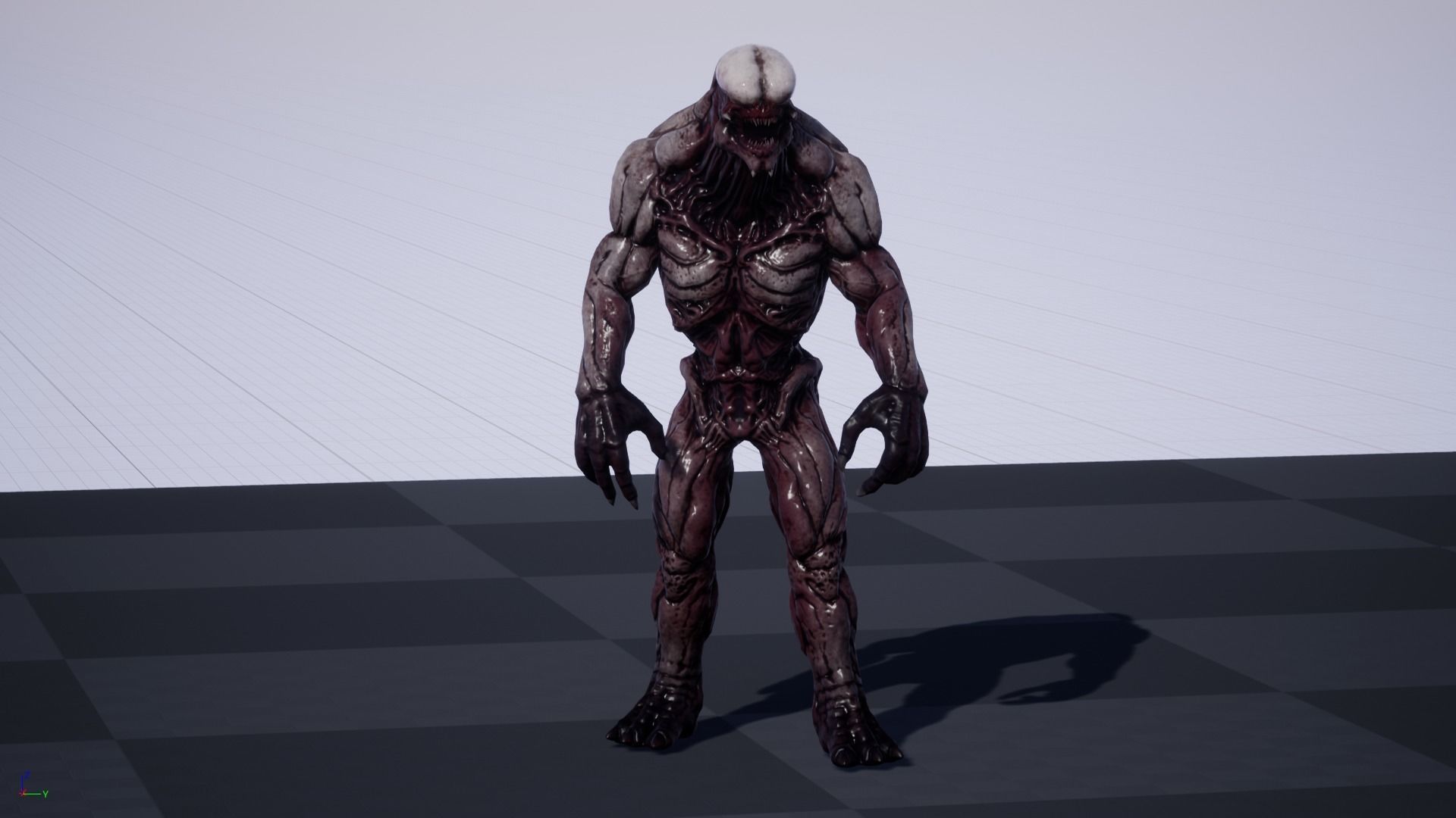 Mutant Boss Low-poly 3D model_32