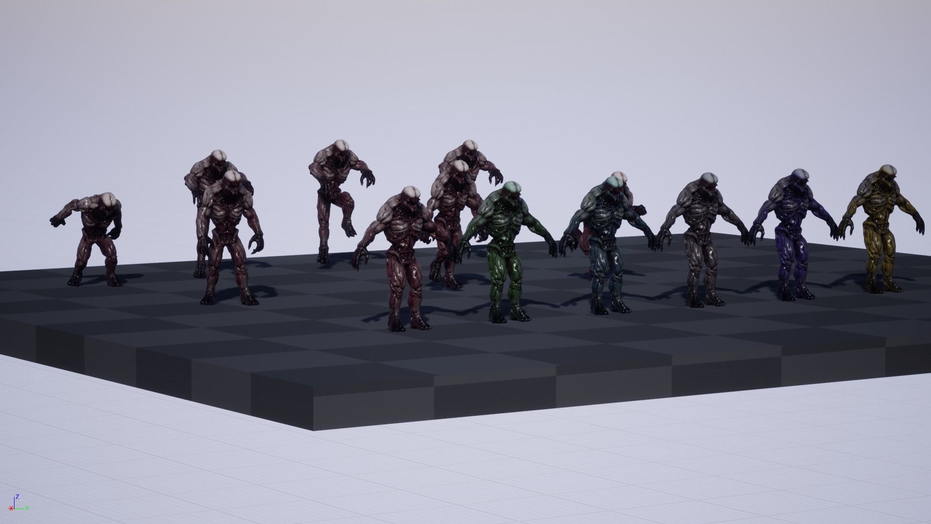 Mutant Boss Low-poly 3D model_27