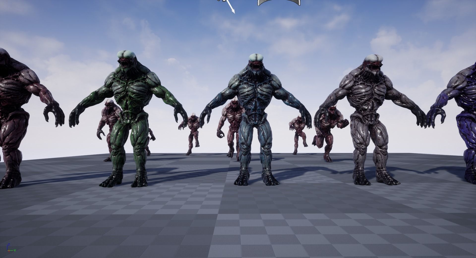 Mutant Boss Low-poly 3D model_28