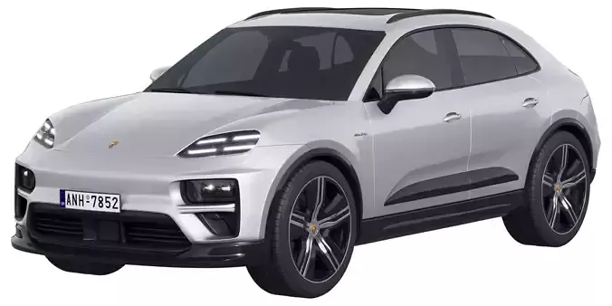 Porsche Macan Turbo Electric 3D model