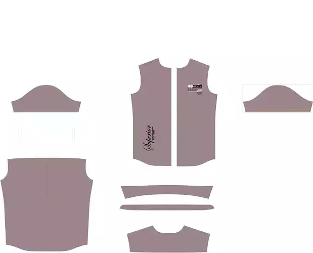 Browne Color Kids Shirt With Print on Pockets site and 