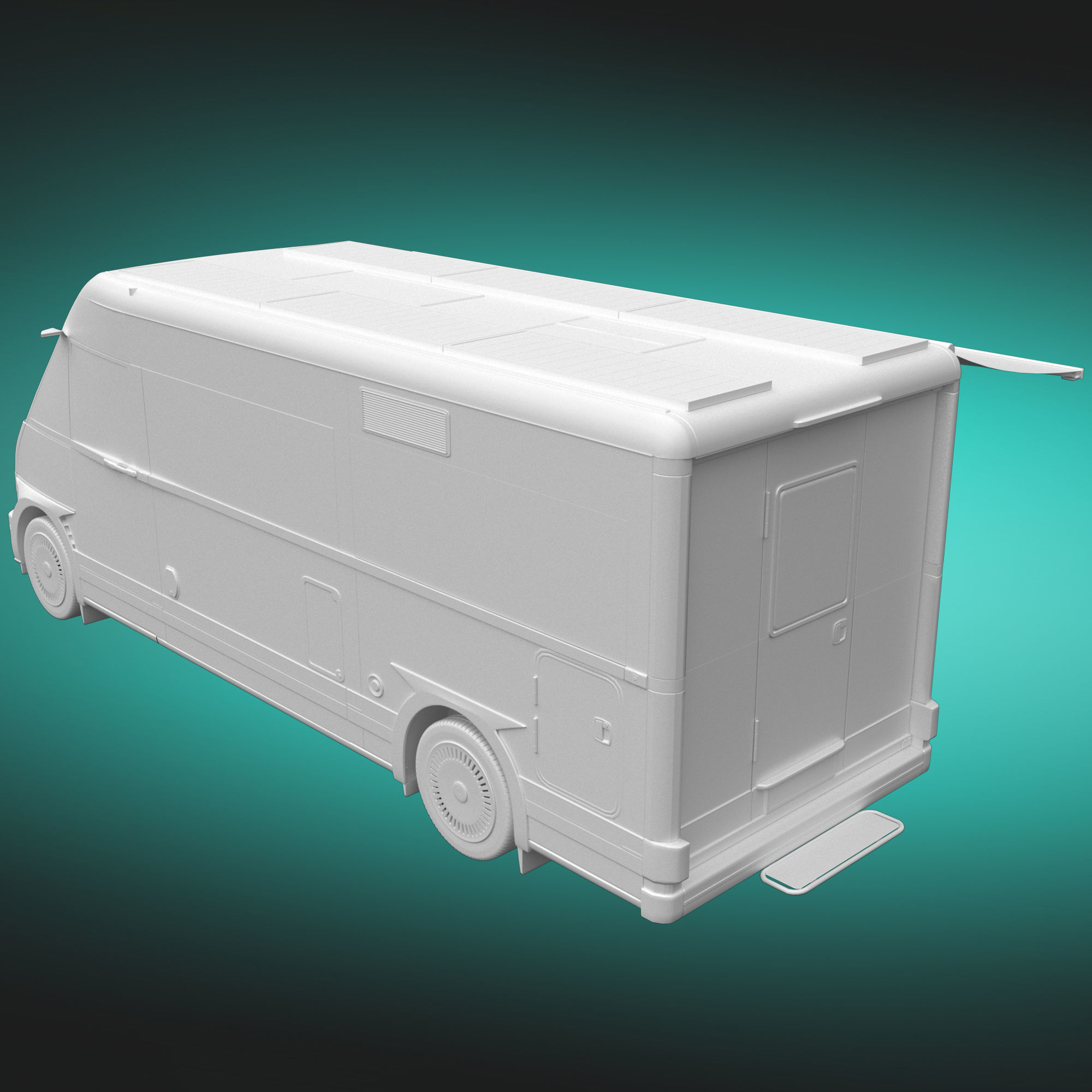 FoodTruck Prototype 3D model_16