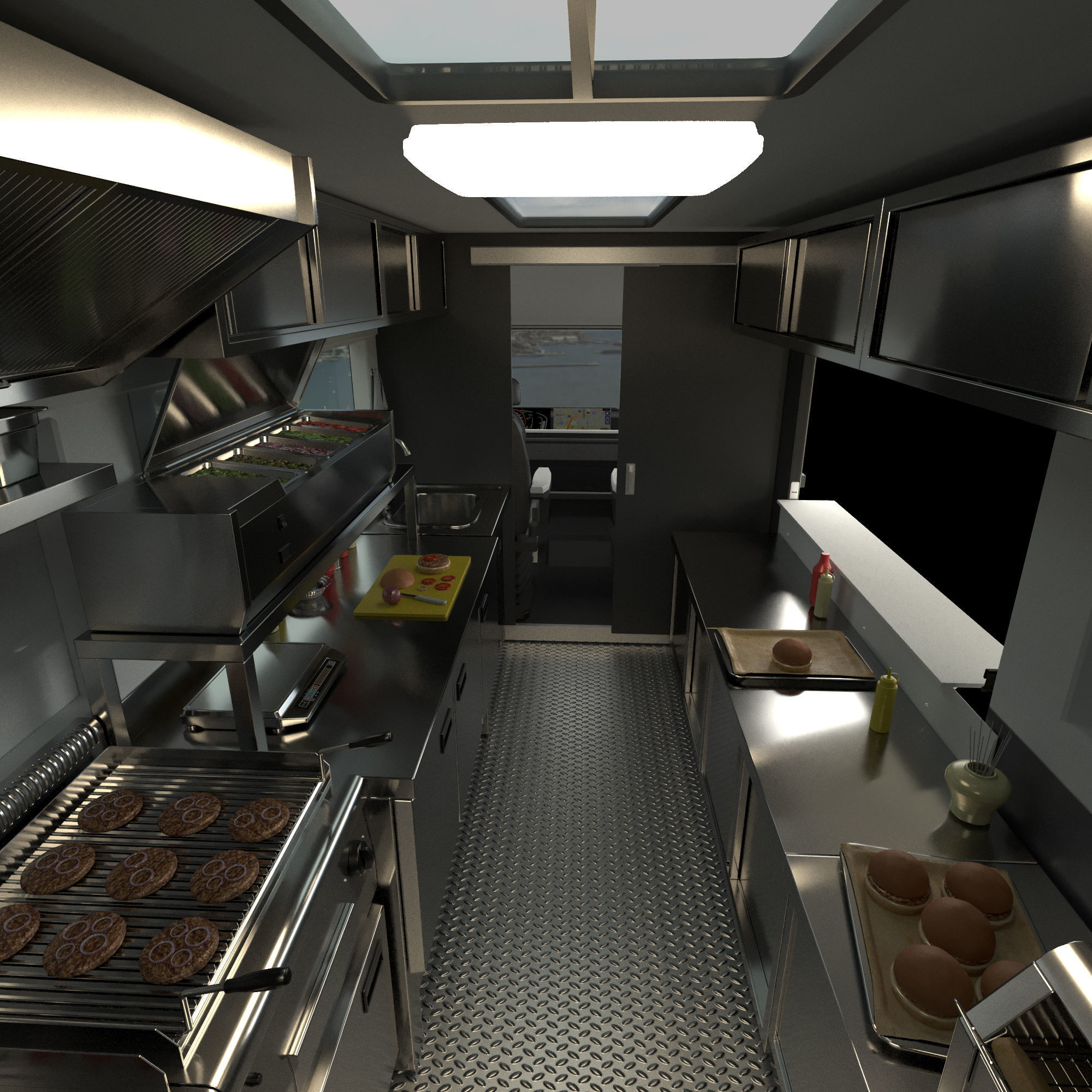 FoodTruck Prototype 3D model_26