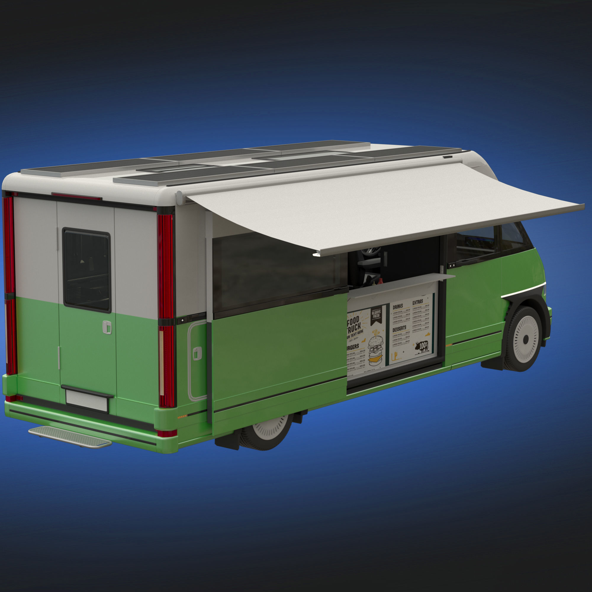 FoodTruck Prototype 3D model_4