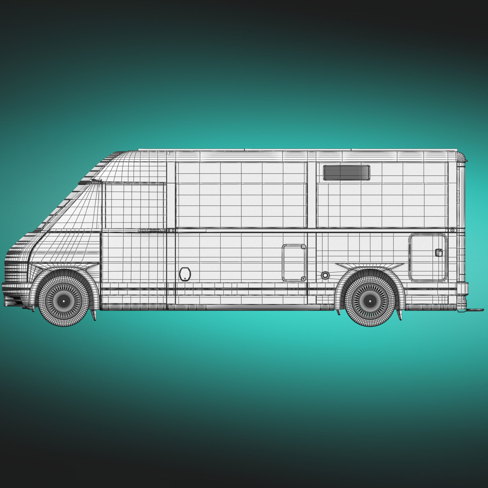 FoodTruck Prototype 3D model_23