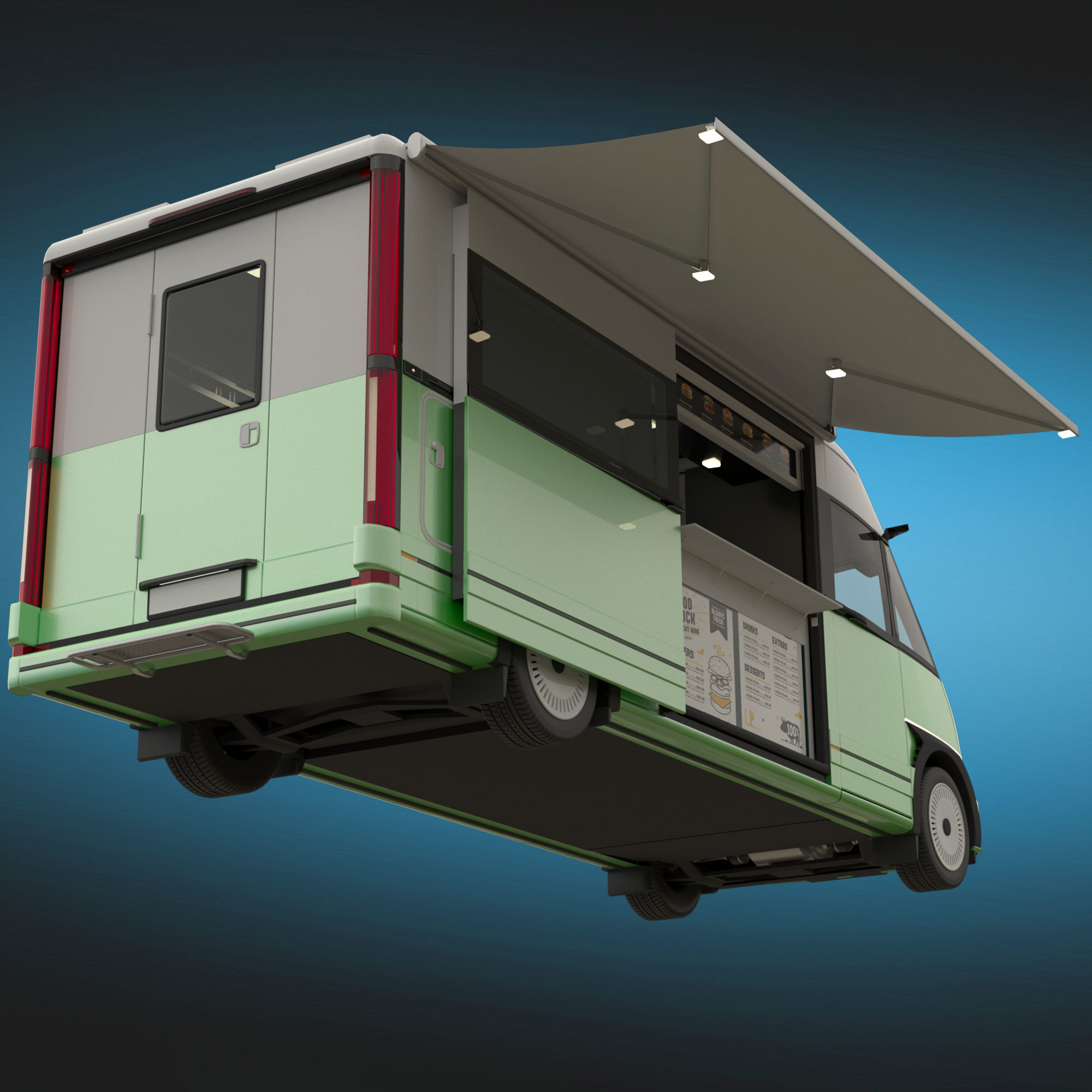 FoodTruck Prototype 3D model_3