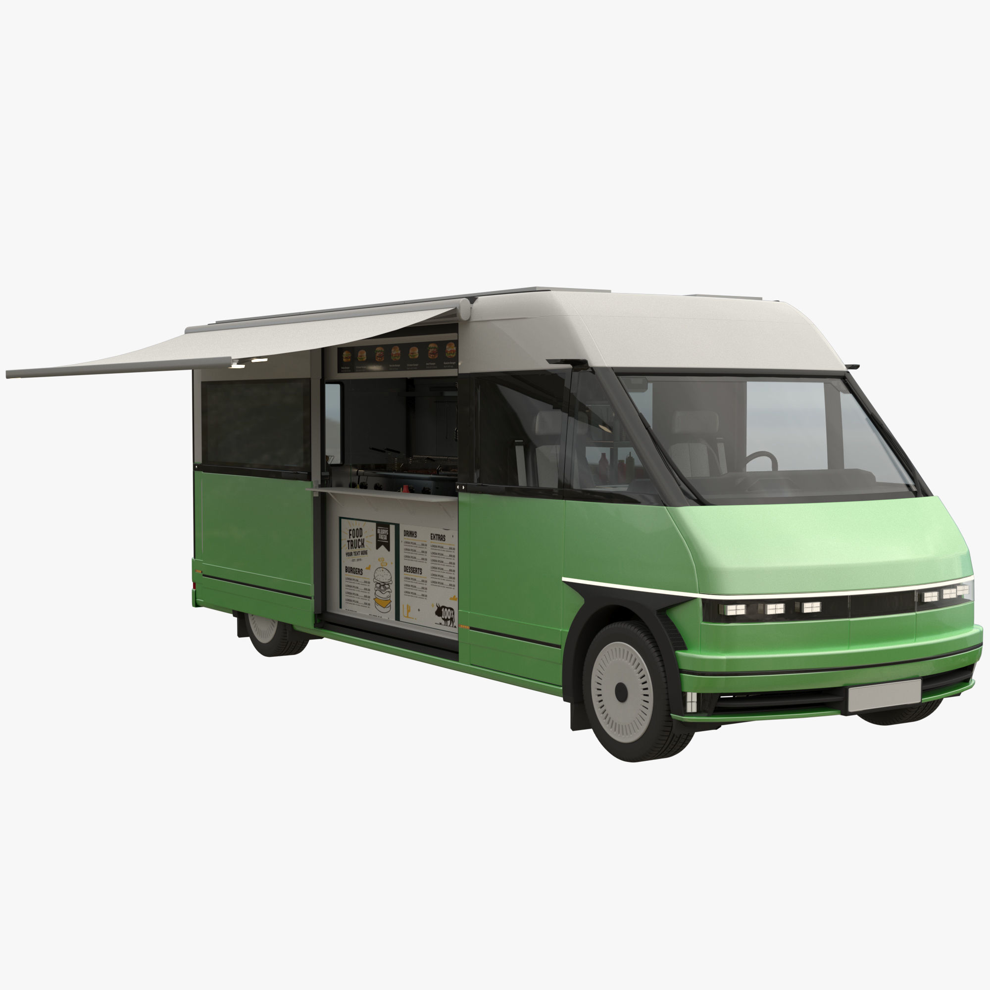 FoodTruck Prototype 3D model_1