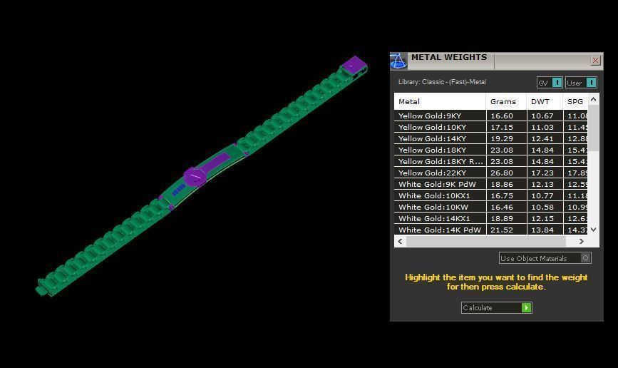 Bracelet 3D print model_7