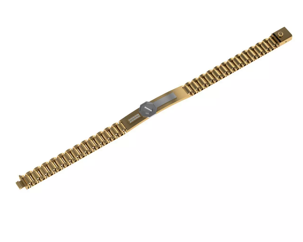 Bracelet 3D print model_0