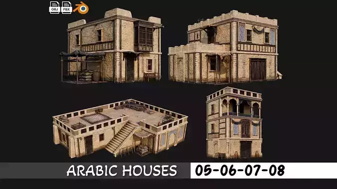 05-08 - Arabic Houses 4K