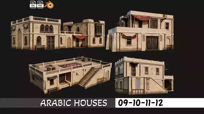 09-12 - Arabic Houses 4K