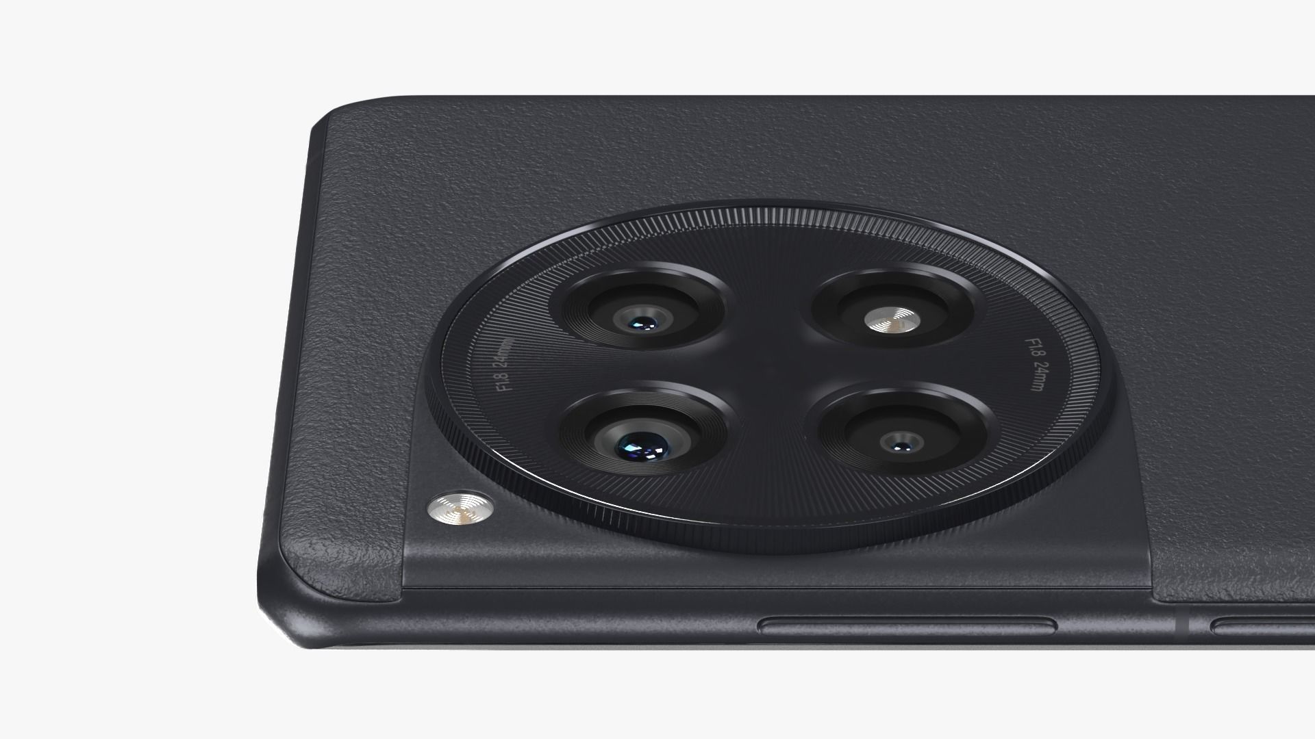 OnePlus 12R Black Low-poly 3D model_5