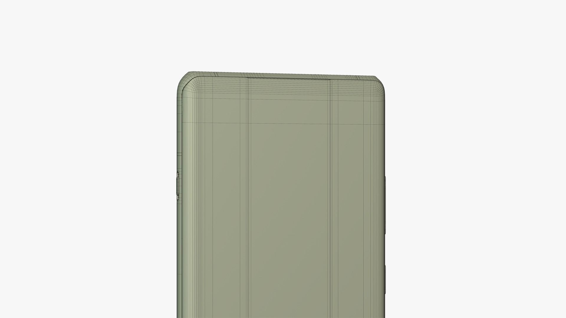 OnePlus 12R Black Low-poly 3D model_13