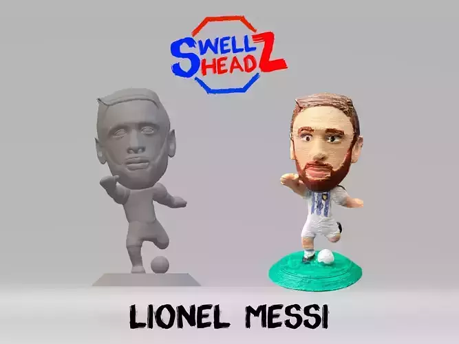 Lionel Messi  3D print model