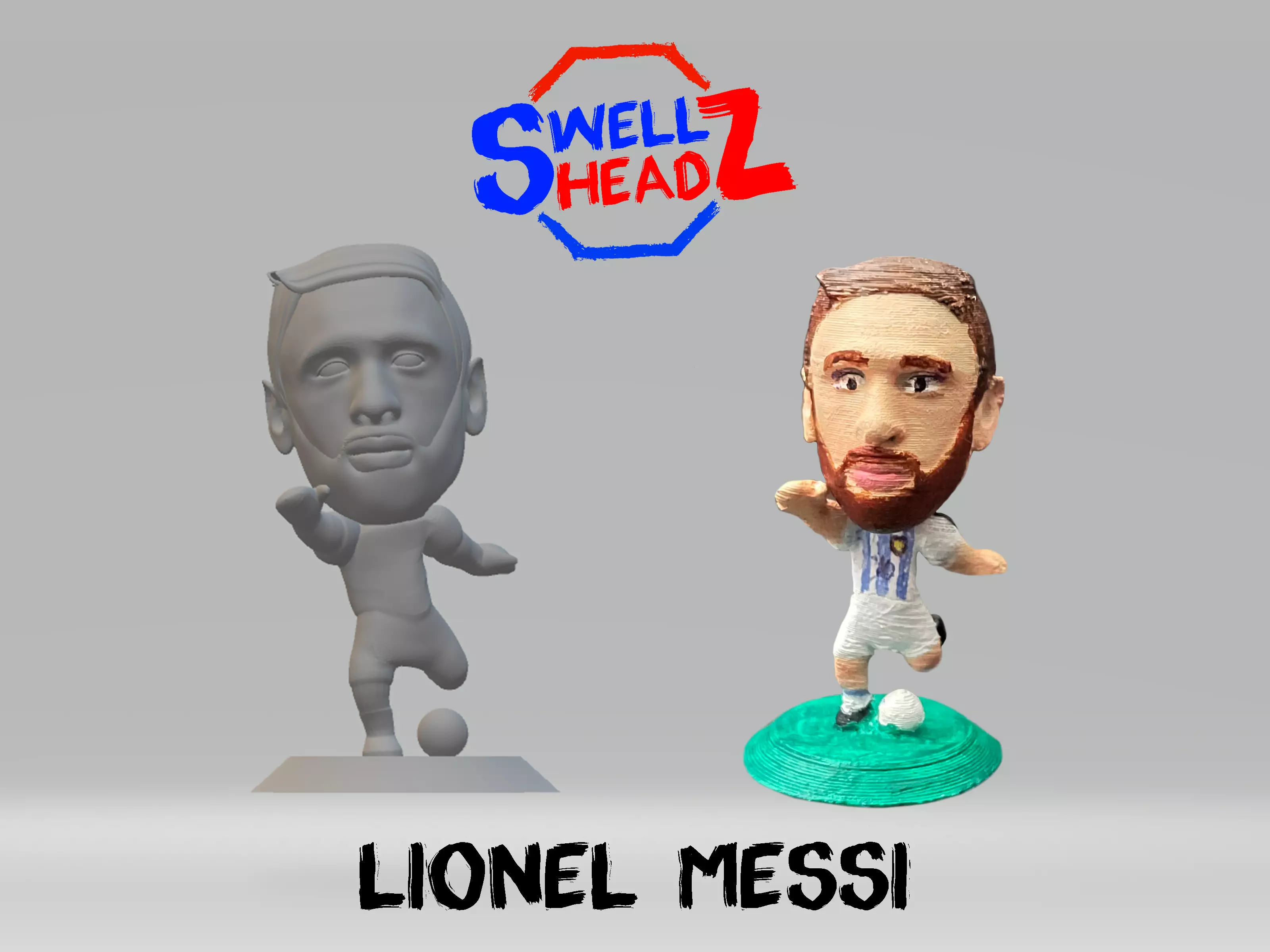 Lionel Messi 3D print model