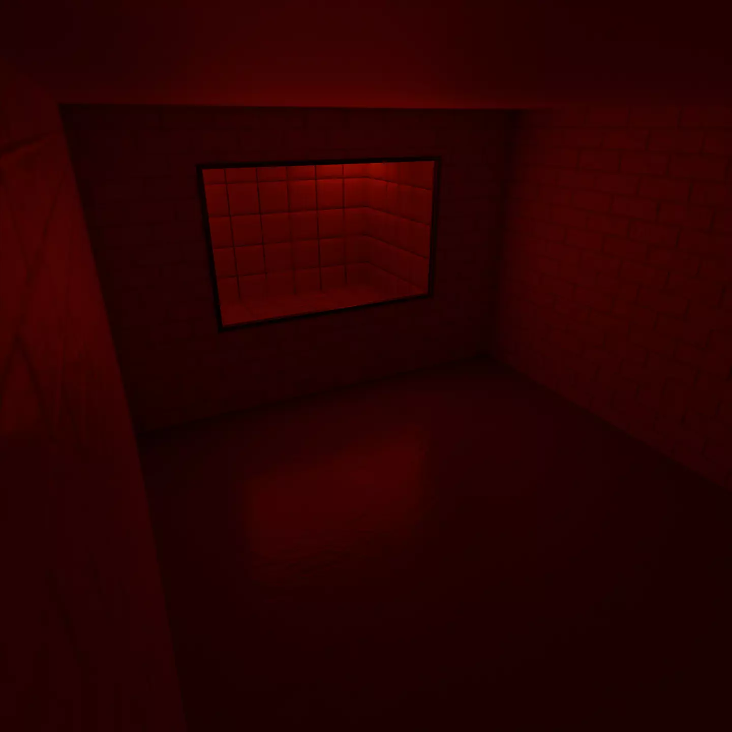 Psych Ward Padded Room and Interrogation Room Low-poly 3D model_0