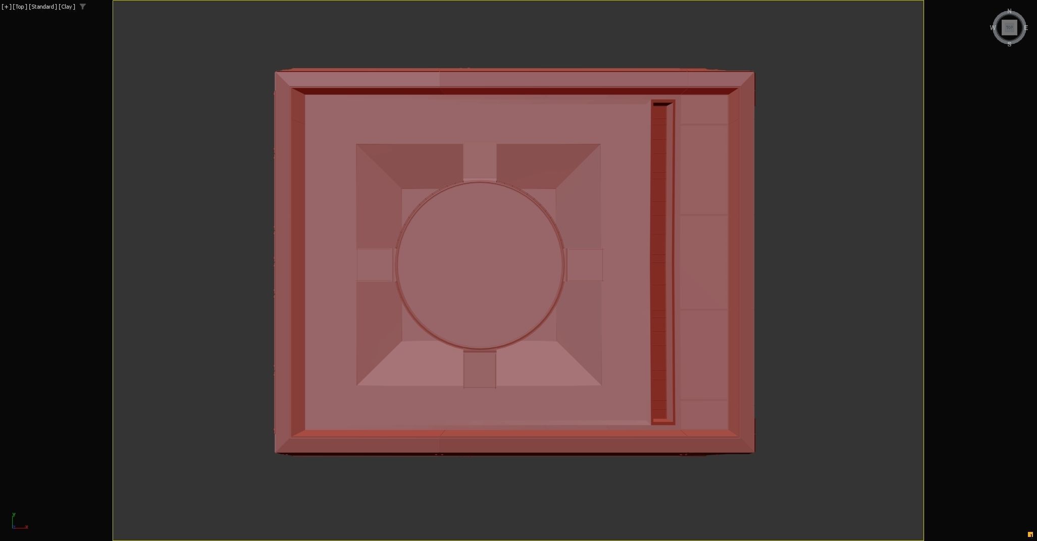 Modular futuristic sci-fi building  3D model_18