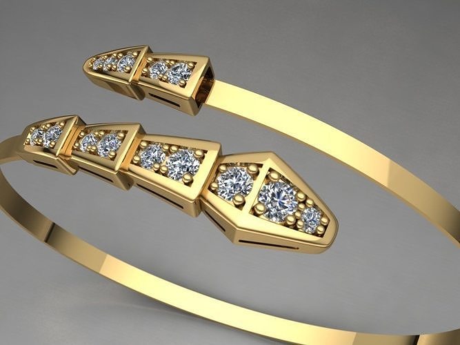 Bvlgari Bracelet  3D print model