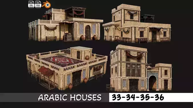 33-36 - Arabic Houses 4K 