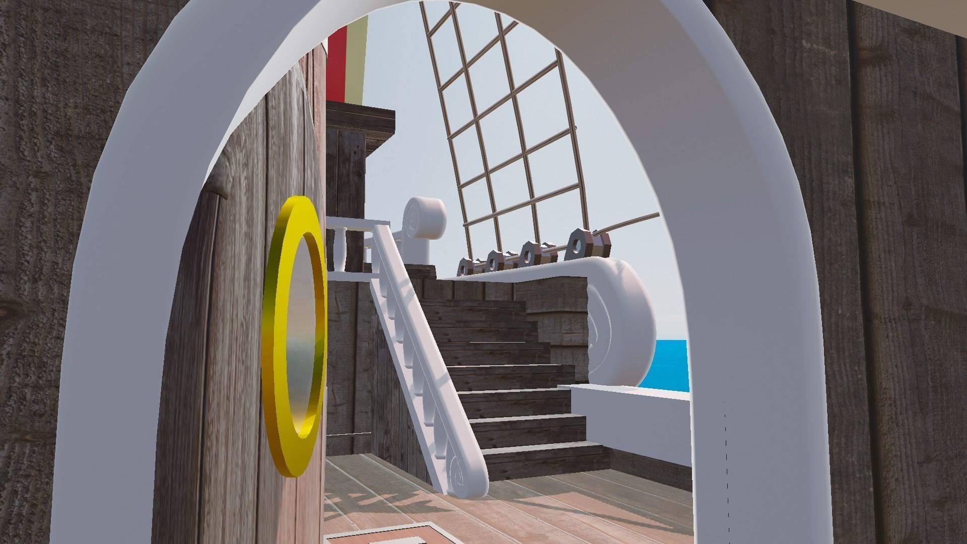 Going Merry One Piece Complete With Rooms 3D model_13