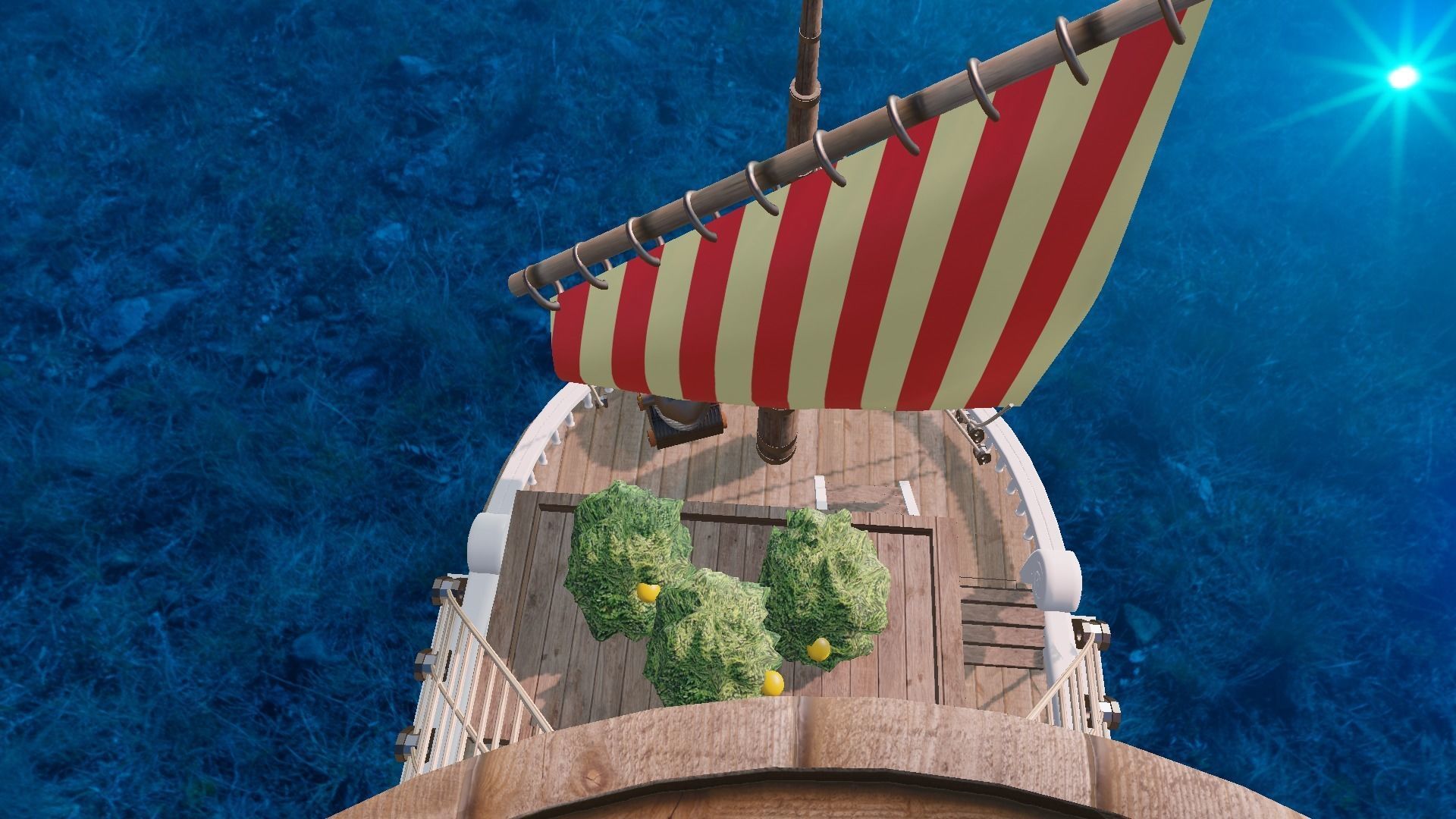 Going Merry One Piece Complete With Rooms 3D model_11