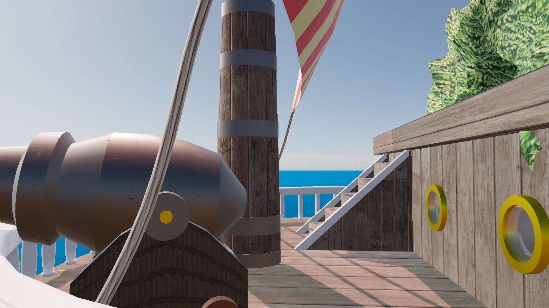 Going Merry One Piece Complete With Rooms 3D model_10