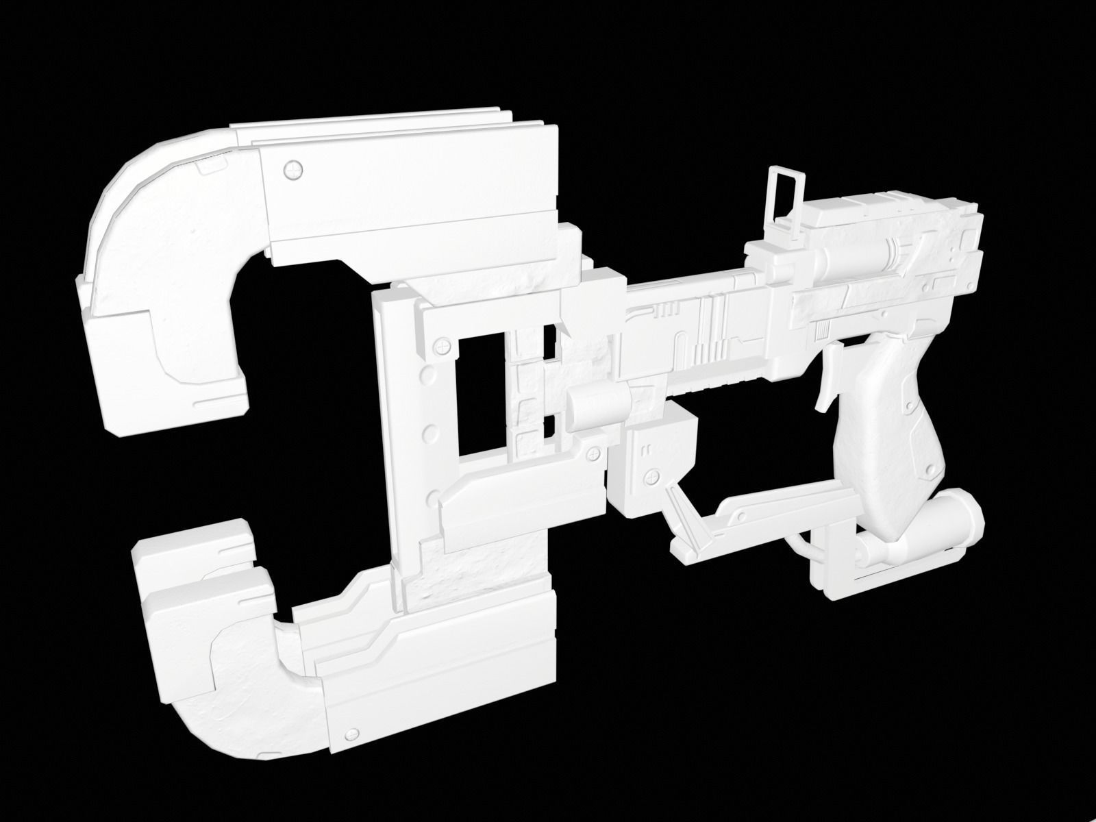 Plasma cutter - Dead Space model Low-poly 3D model_15