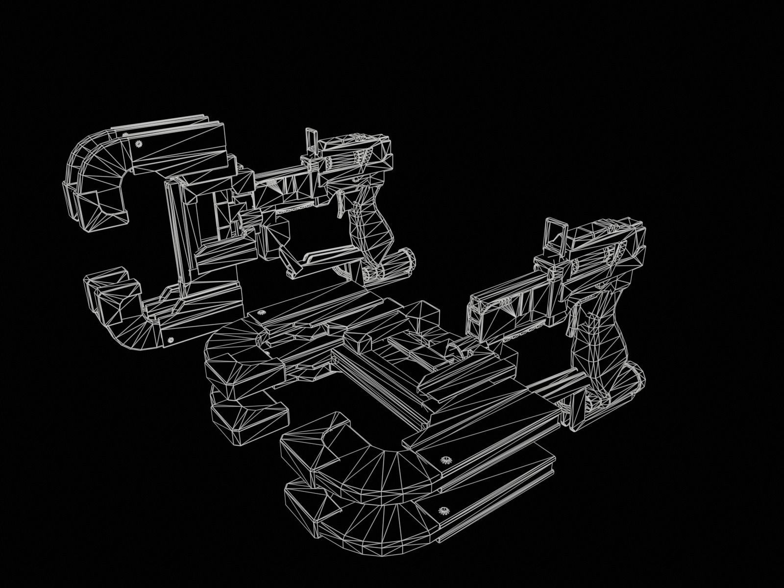 Plasma cutter - Dead Space model Low-poly 3D model_11