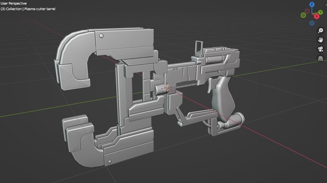 Plasma cutter - Dead Space model Low-poly 3D model_24