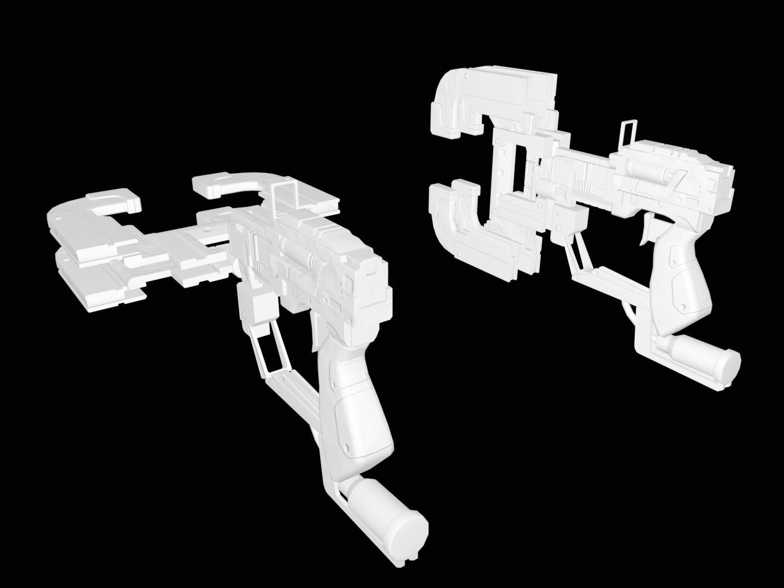 Plasma cutter - Dead Space model Low-poly 3D model_21