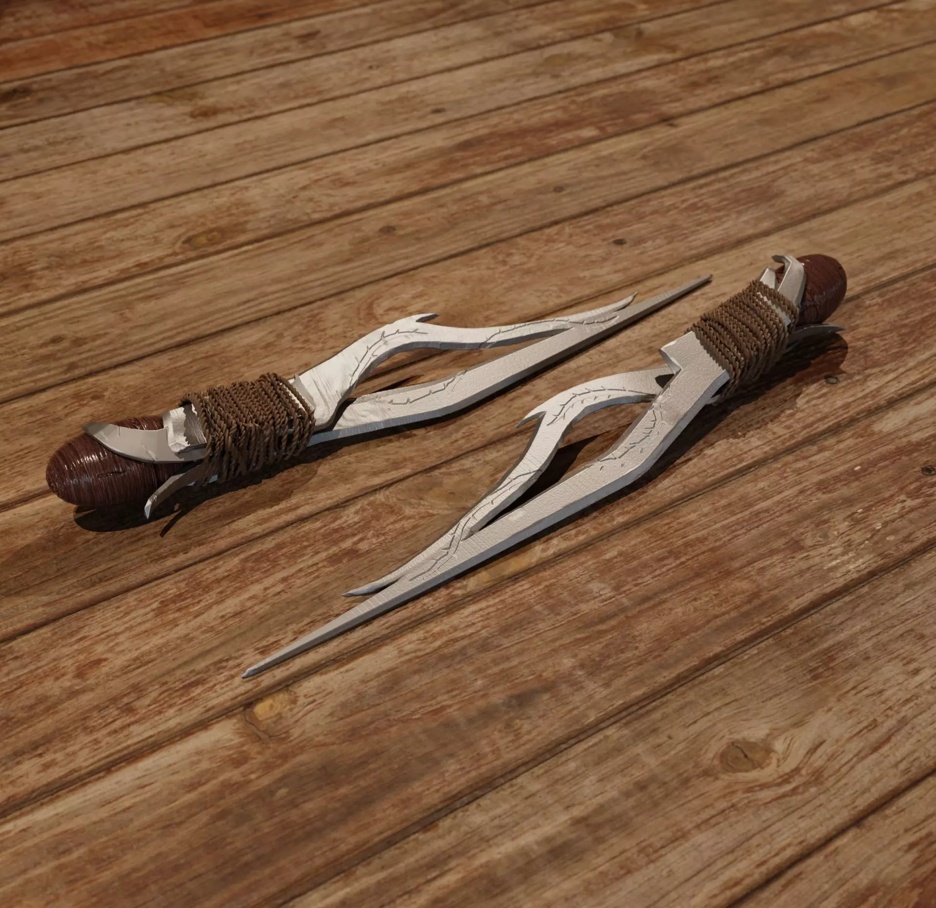 Swarm Cutter knife Hunt Showdown The Shadow Under the Cowl 3D print model