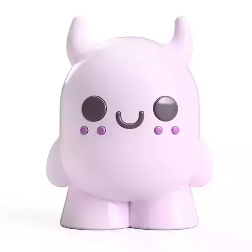 Lil Devil Art Toy Figurine STL File for Personal Commercial Use