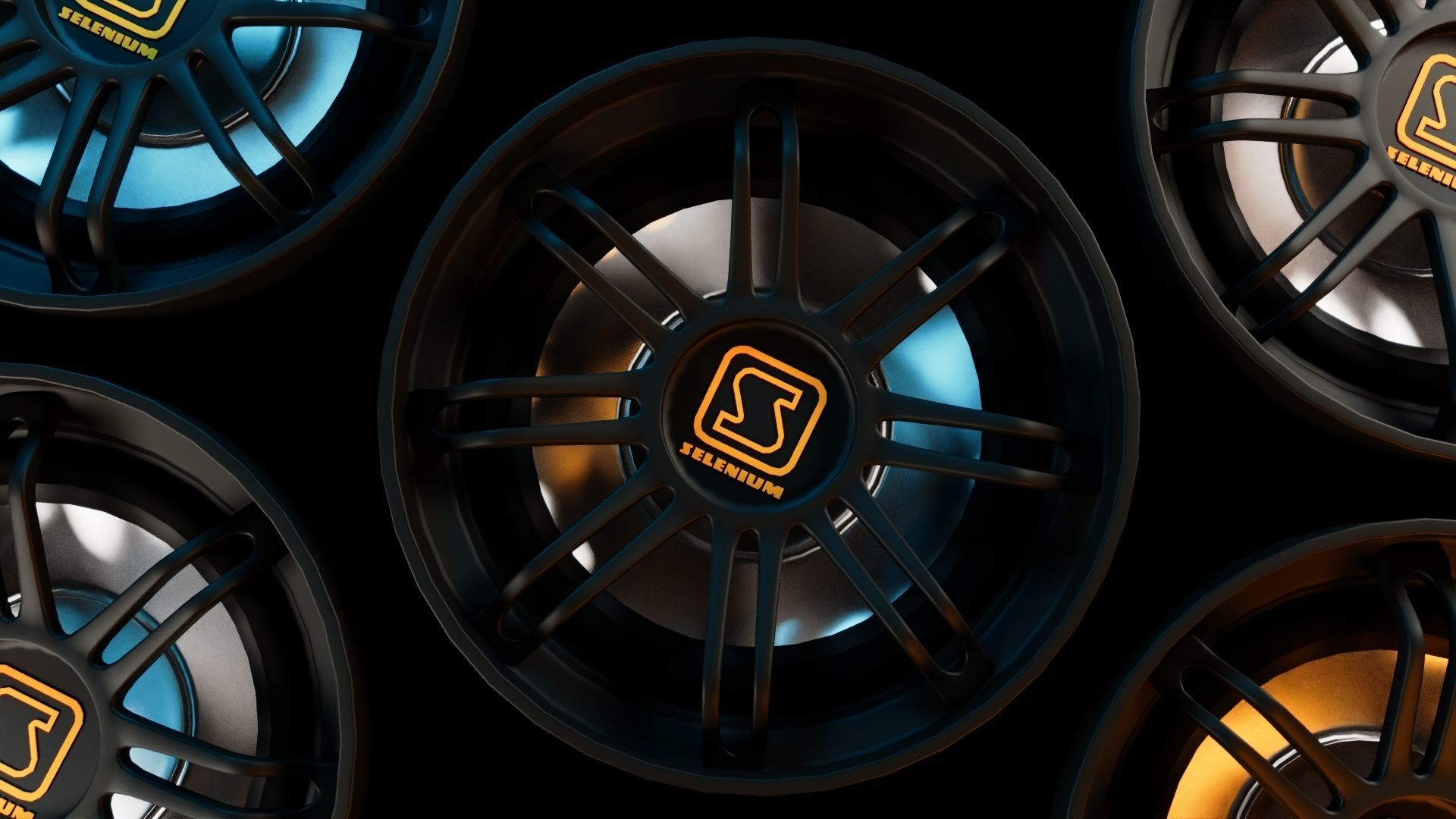 Subwoofer Selenium Flex 3D model_4