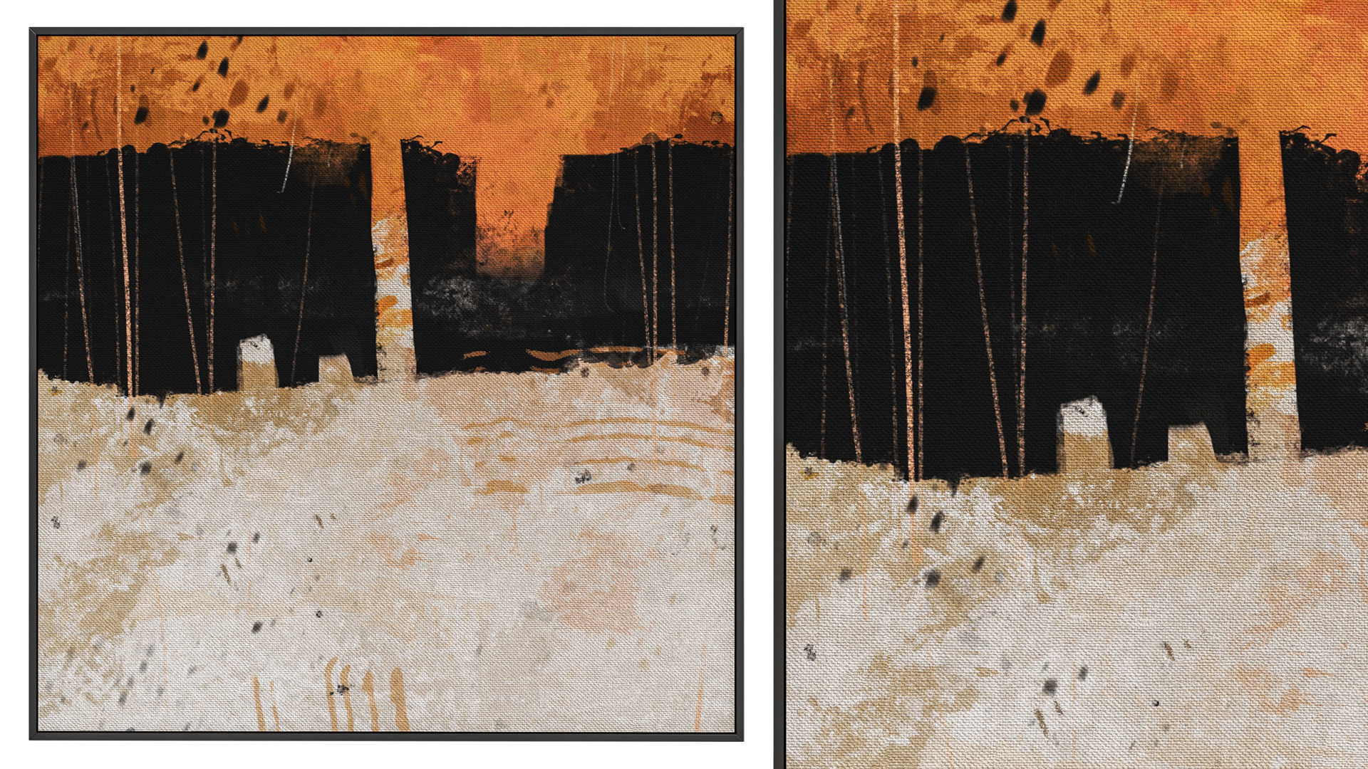 6 Abstract Frames Set 10 3D model_5