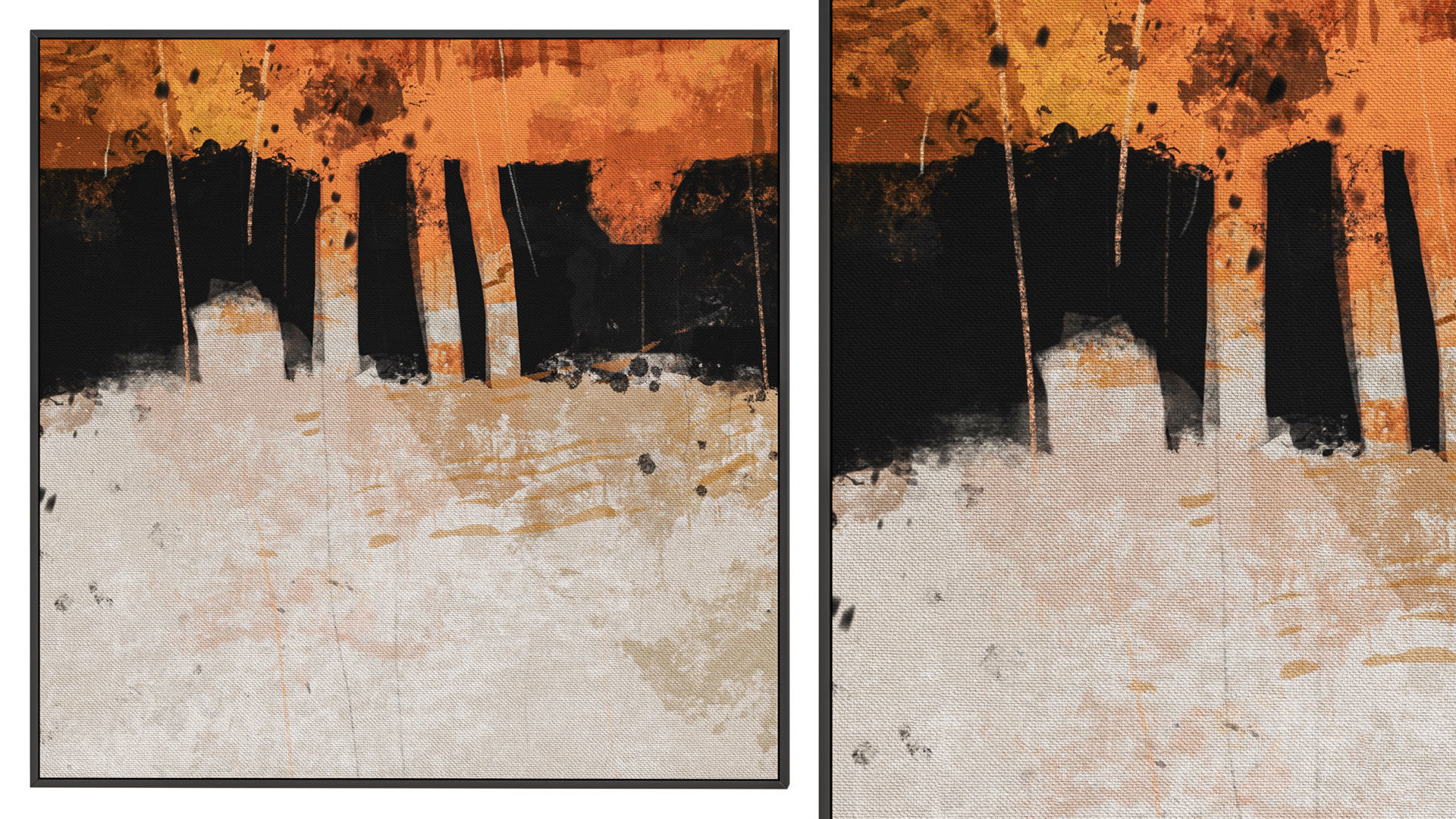 6 Abstract Frames Set 10 3D model_4