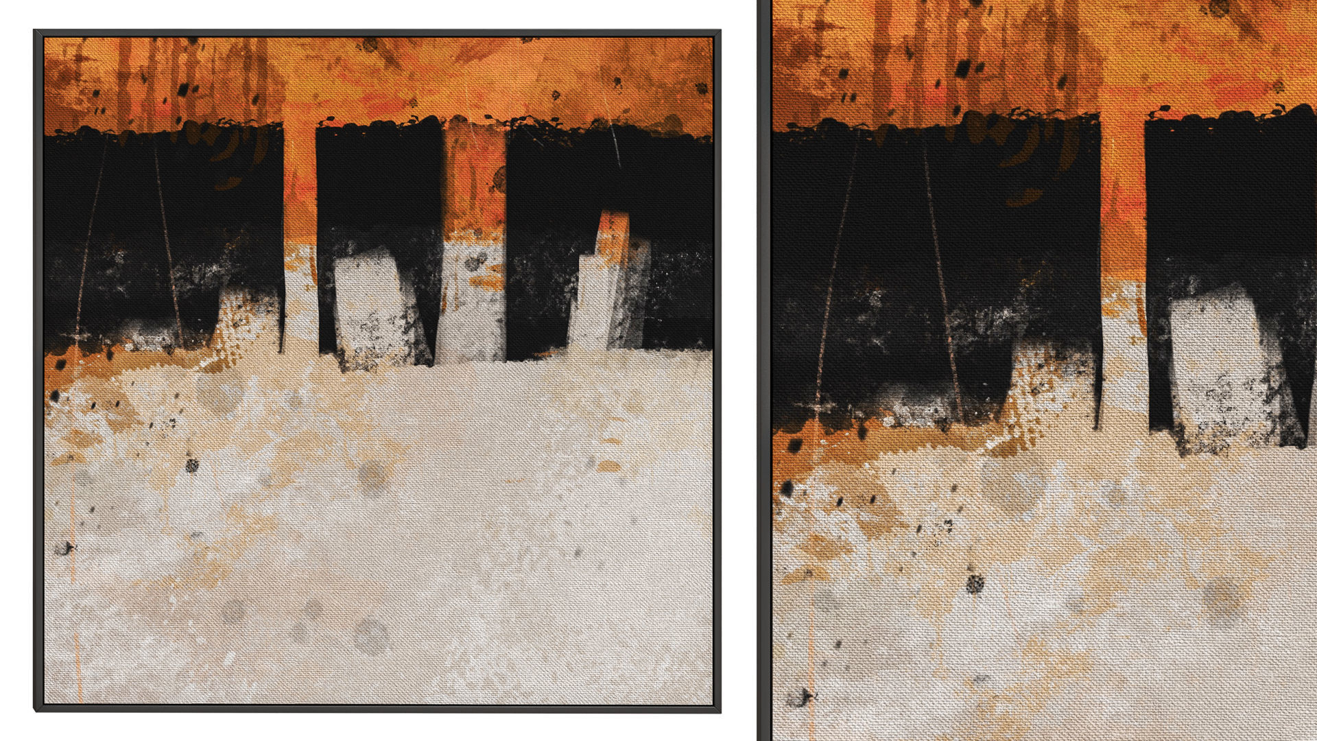 6 Abstract Frames Set 10 3D model_6