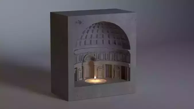 pantheon inspired warmer holder 