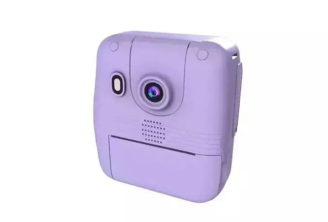 Kids Camera Instant Print Free low-poly 3D model