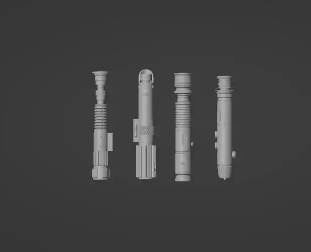 Lighsabers One-Twelfth Scale