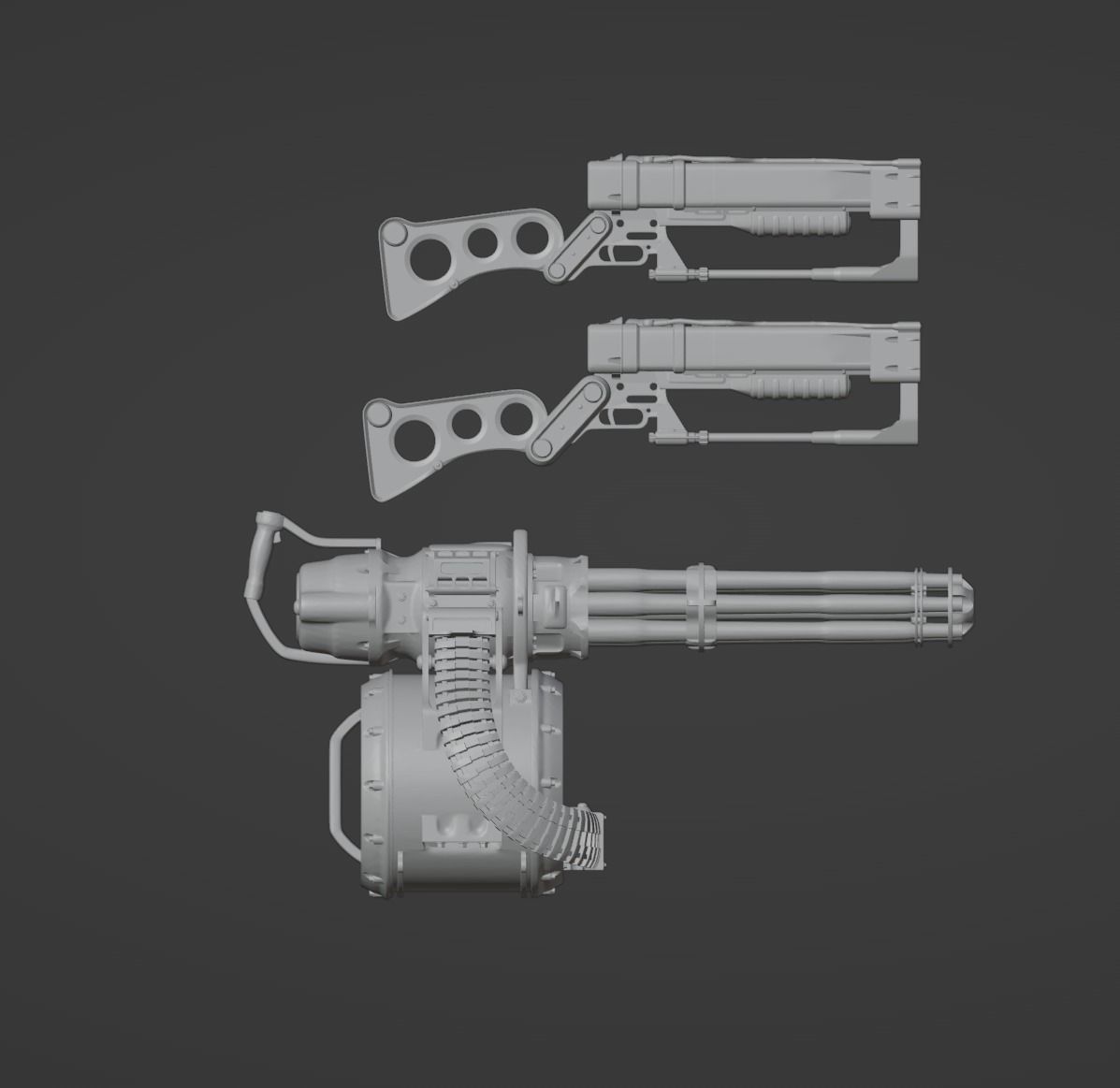 F4 T-45 Power Armor One-Twelfth Scale Kit 3D print model_1