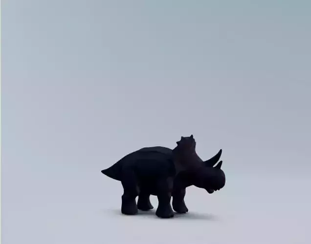 Triceratops Tyrian 3D Model