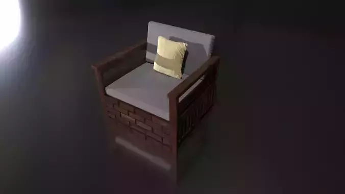 Sofa Fbx and Maya File