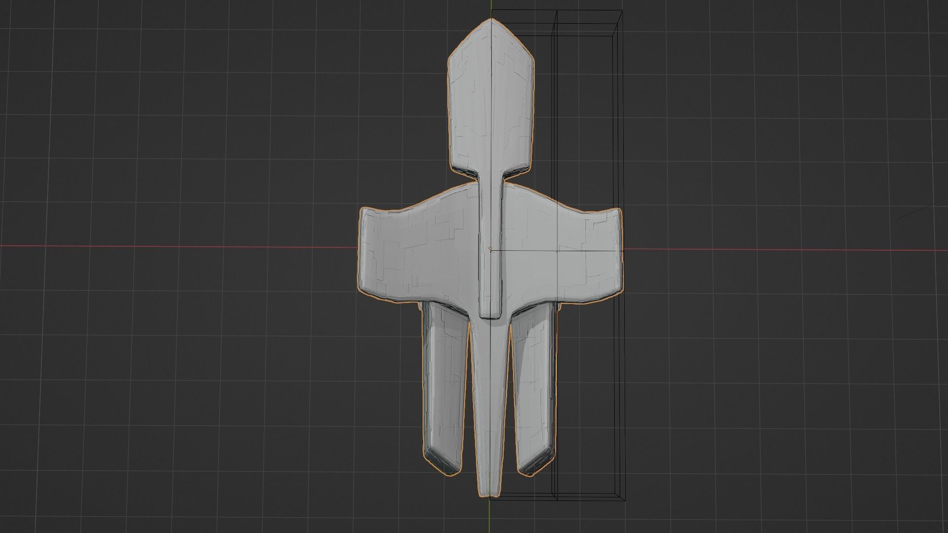 Futuristic Sci-Fi Spaceship 2 3D model_5