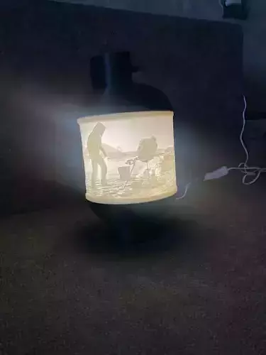 RUST night light