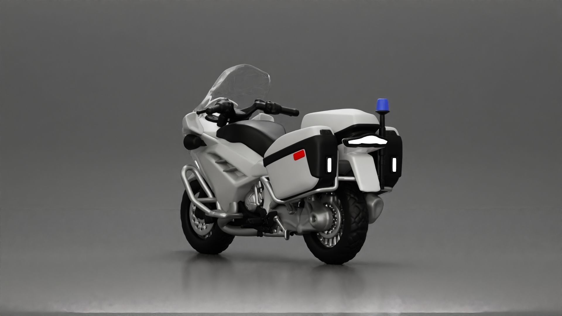 Police Officer riding Police motorbike 3D model 3D printable | CGTrader